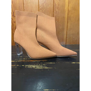 Women's cuccoo Heeled Boots Size 10 Brown